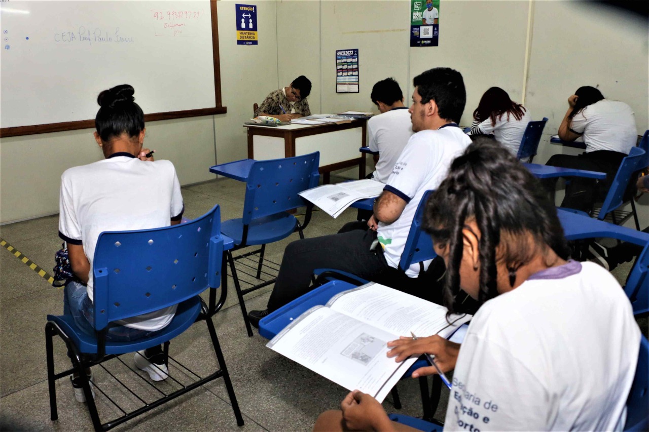 O Governo do AM, por meio da Secretaria de Estado de Educação e Desporto, ofertará este ano 46 mil vagas para EJA.