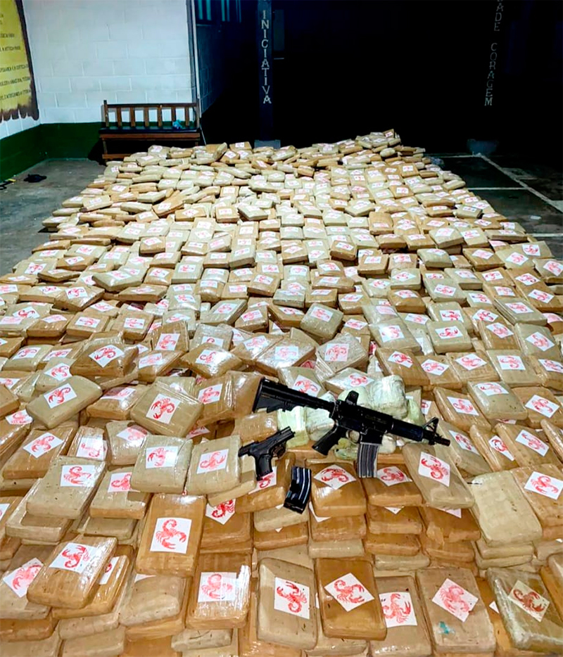 O município de Japurá, no Amazonas, foi palco de uma ação de sucesso na vigilância da fronteira do Brasil com a Colômbia.