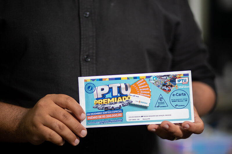A Prefeitura de Manaus prorrogou o vencimento do Imposto Predial e Territorial Urbano (IPTU) do exercício de 2023.