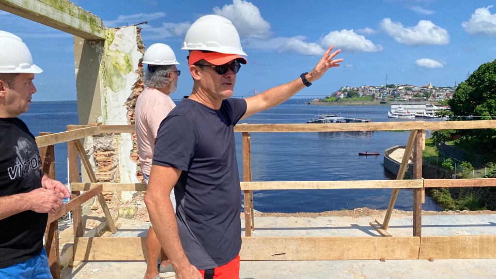 Anúncio foi feito pelo prefeito David Almeida neste domingo, ao visitar o Mirante Lúcia Almeida, em dez dias em obra.