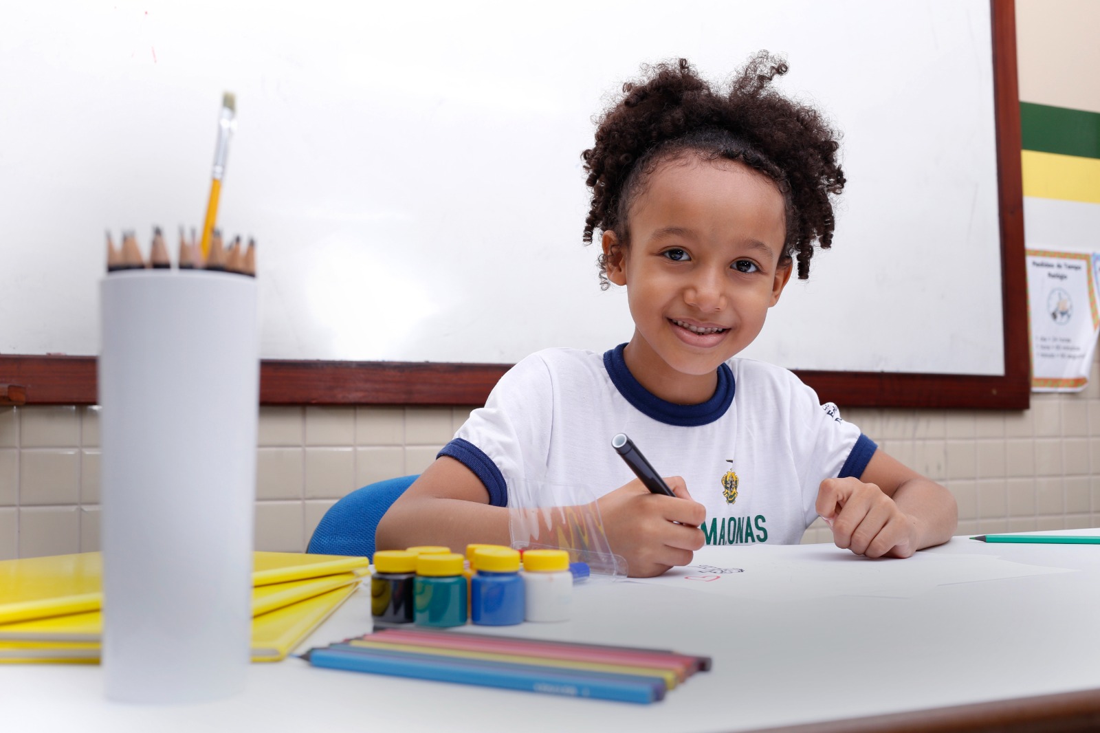 Nesta quarta-feira é comemorado o Dia da Escola.