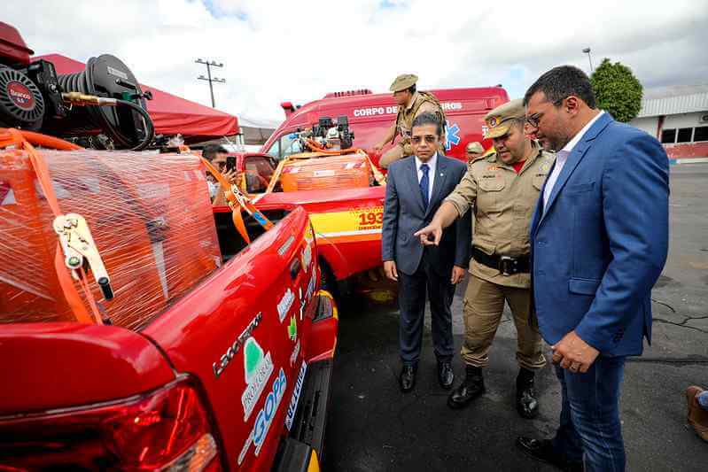 Mais de 3,3 mil itens vão fortalecer a segurança pública no combate à violência em Manaus e às queimadas na região metropolitana
