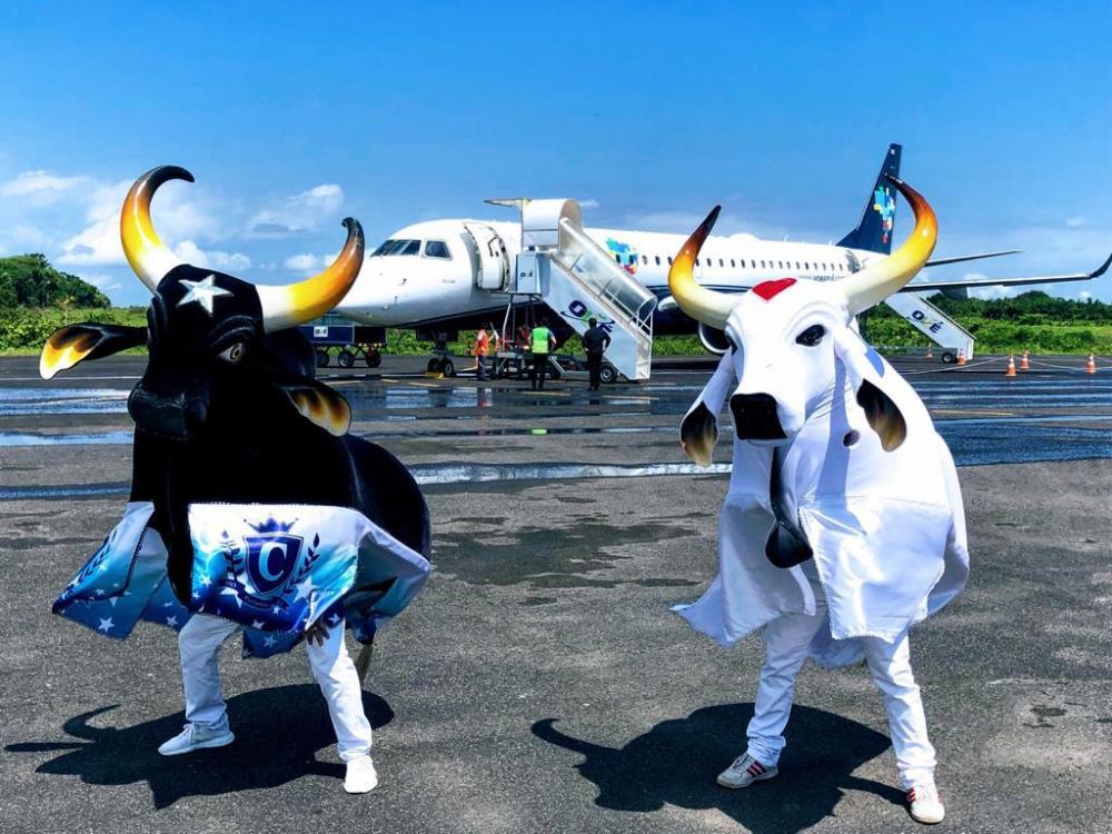 A Azul Linhas Aéreas está preparada para estabelecer um recorde nacional de voos durante o Festival Folclórico de Parintins.