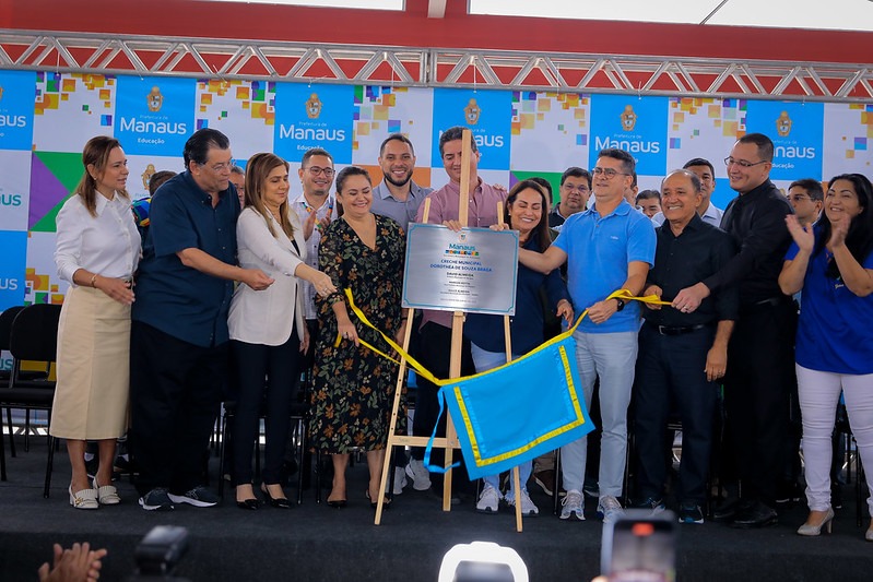 Inauguração creche manaus