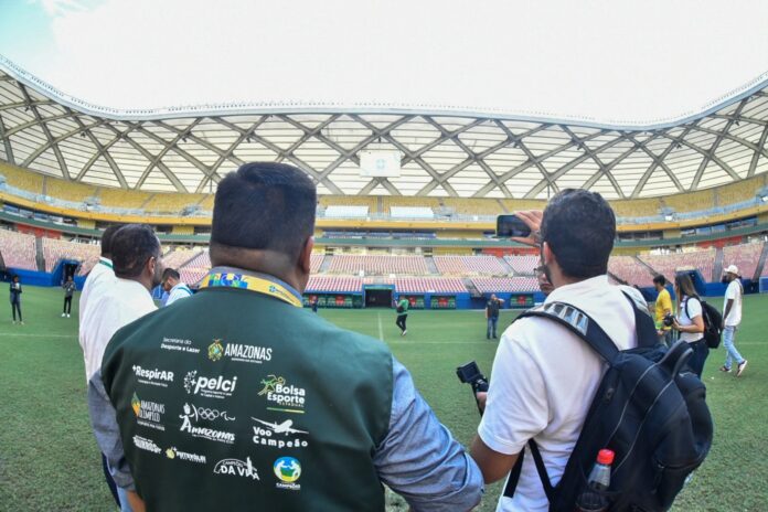 A CBF realizou uma visita técnica aos estádios com o objetivo de avaliar suas estruturas para futuros jogos da Seleção Brasileira.