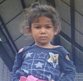 Uma menina de quatro anos está desaparecida desde quarta-feira (9) em Manaus.