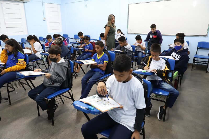“O Educa+Manaus é muito bom. Conteúdos que eu não sabia, aprendi no sexto tempo, na sequência didática e nos simulados