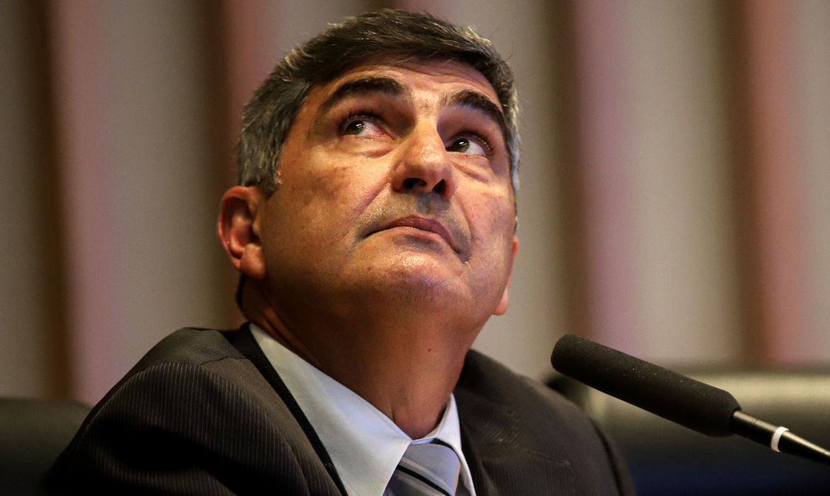 O ex-secretário do GSI, general de Divisão Carlos José Russo Assumpção Penteado, presta depoimento na CPI da Câmara Legislativa do Distrito Federal que investiga os atos de 8 de janeiro. Foto: Antônio Cruz/Agência Brasil