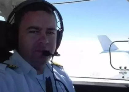 O piloto de avião Otávio Augusto Munhoz da Silva, que faleceu aos 38 anos em seu segundo acidente aéreo em 1 ano.