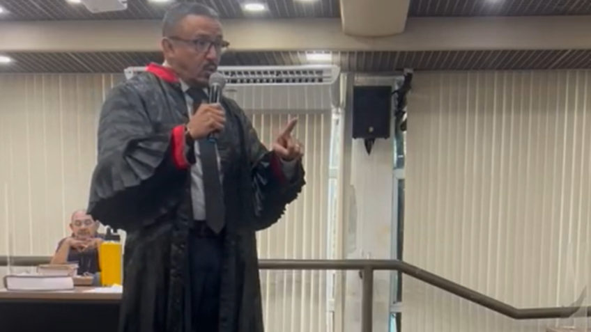 O promotor de justiça Walber Luís Nascimento. FOTO: Reprodução