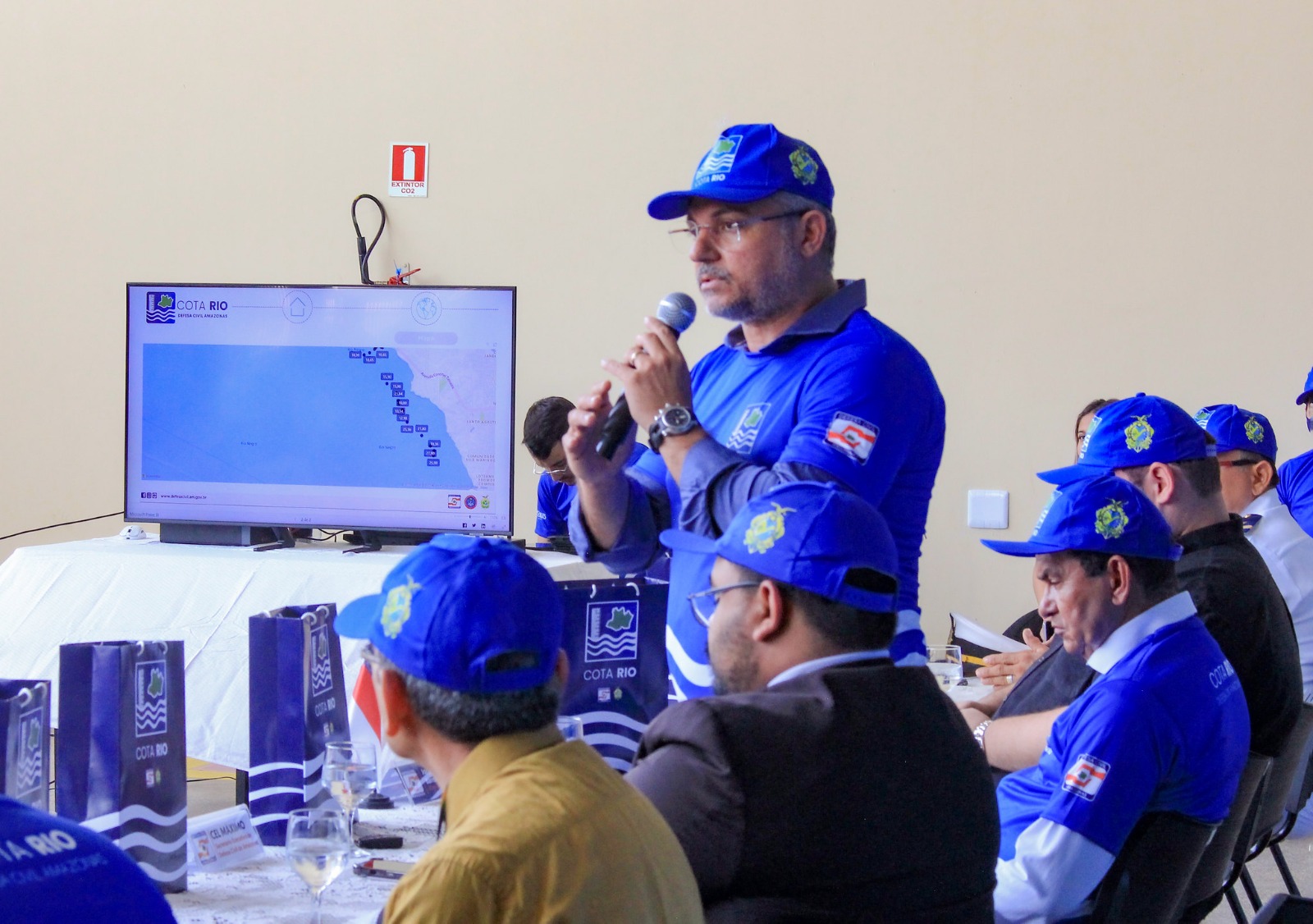 A Defesa Civil do Amazonas apresentou o aplicativo Cota Rio, uma ferramenta voltada para o acompanhamento contínuo da profundidade dos rios.