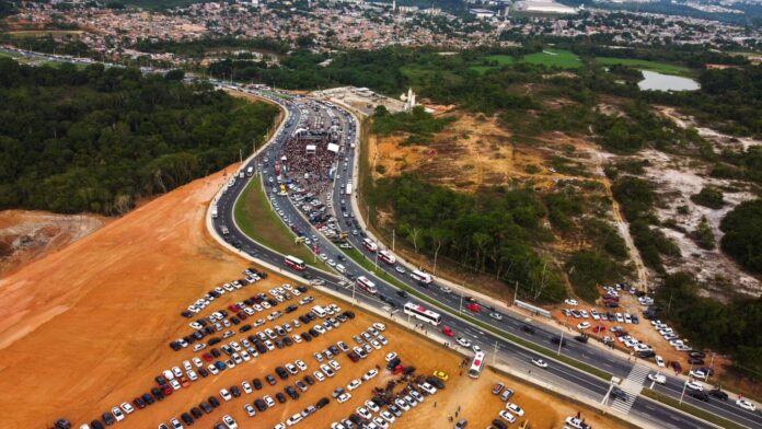 Foi inaugurado o primeiro trecho do Rapidão Rodoanel Metropolitano de Manaus, um grande projeto de mobilidade urbana.