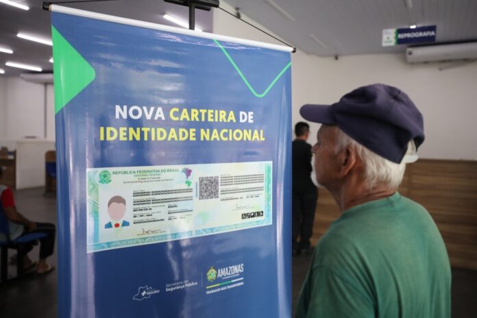Emissão da Carteira de Identidade Nacional (CIN) será suspensa no Amazonas a partir do dia 17 de outubro.