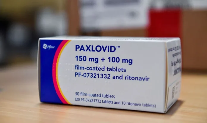 Paxlovid, remédio desenvolvido pela Pfizer para o tratamento de Covid-19.