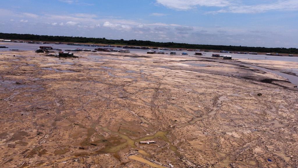 Seca nos Rios do Amazonas