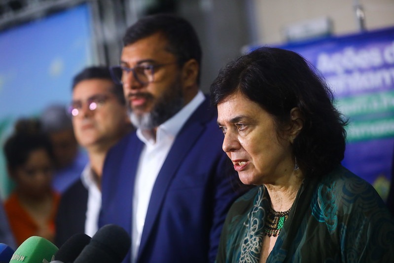 Ministra Nísia Trindade anunciou mais de R$ 230 milhões aos municípios para enfrentamento da estiagem e investimento em atenção básica e média e alta complexidade