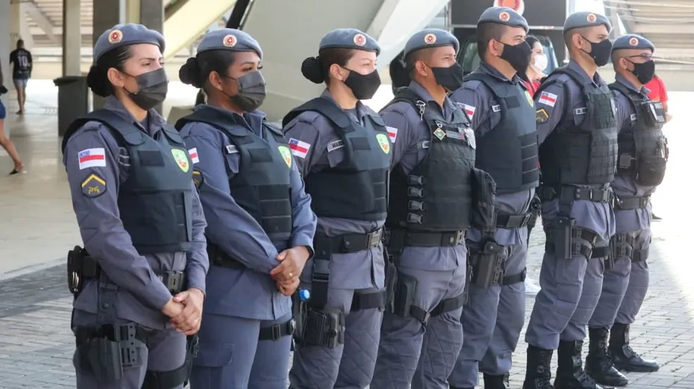 Policiais Militares mulheres no Amazonas.