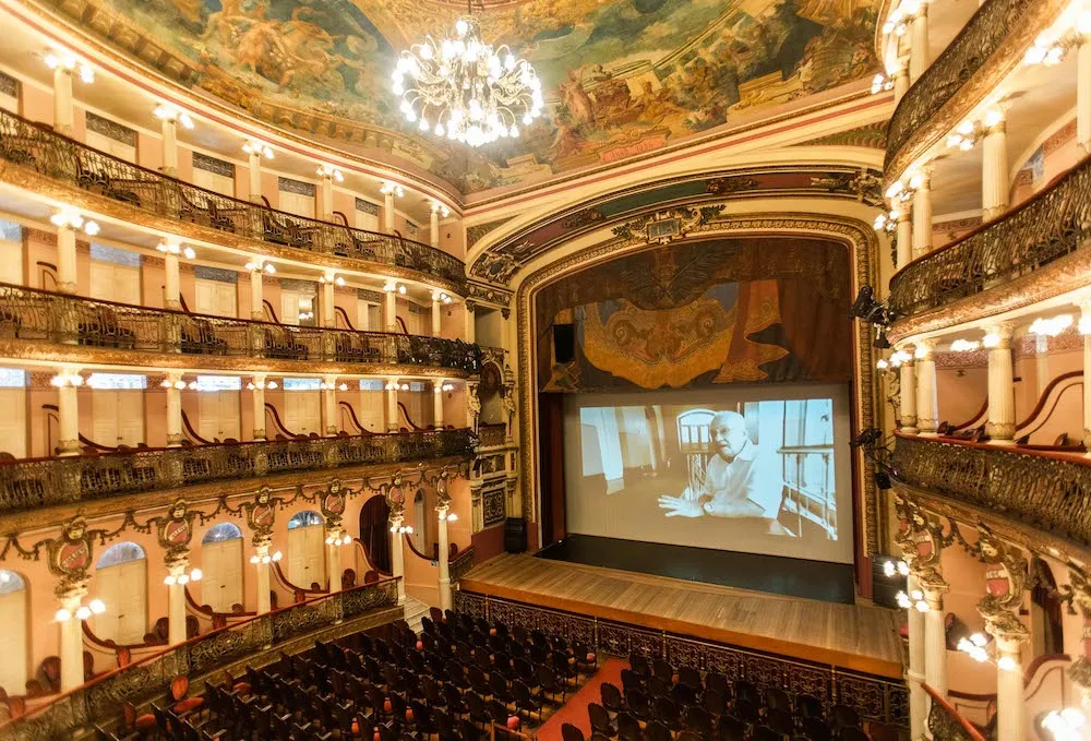 Palco no Teatro Amazonas