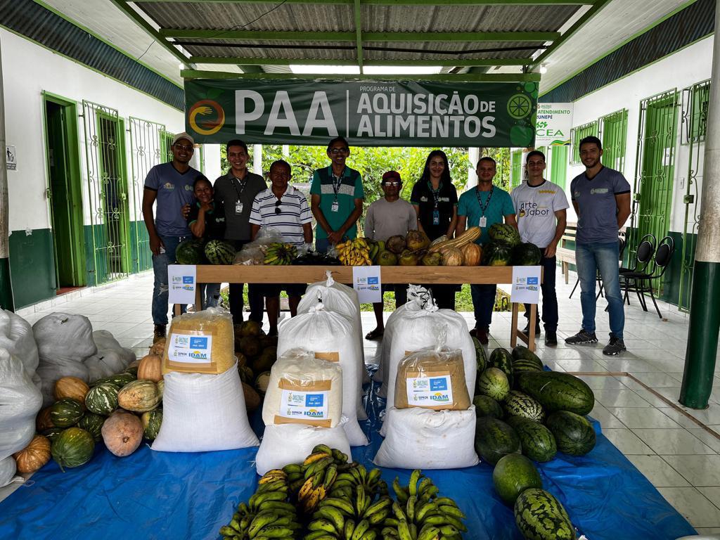 Eirunepé recebeu 1500kg de alimentos por meio de programa da Sepror