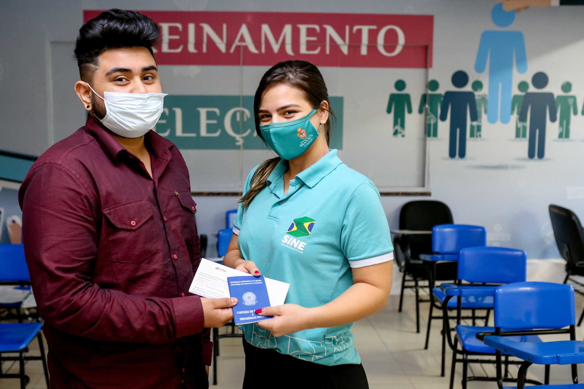 Sine oferece 135 vagas de emprego nesta semana.