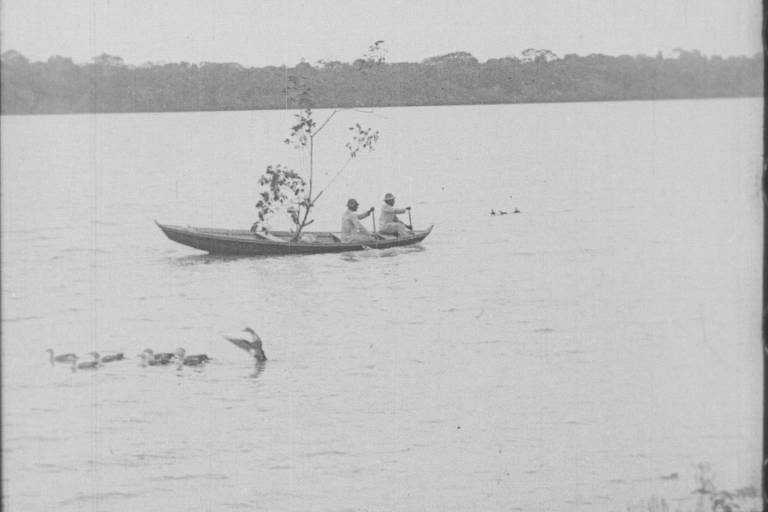 Imagem do filme "Amazonas - O Maior Rio do Mundo", de Silvino Santos.