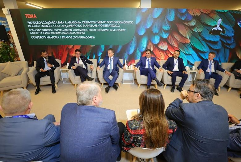Wilson Lima, ressaltou durante debate na COP 28, que a rodovia BR-319 é necessária para combater a pobreza.