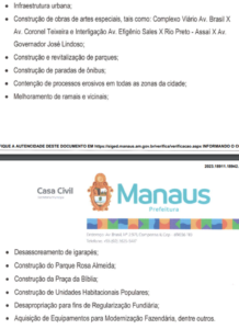 CMM aprova urgência para projeto de lei que autoriza empréstimo de R$ 580 milhões para a Prefeitura de Manaus

