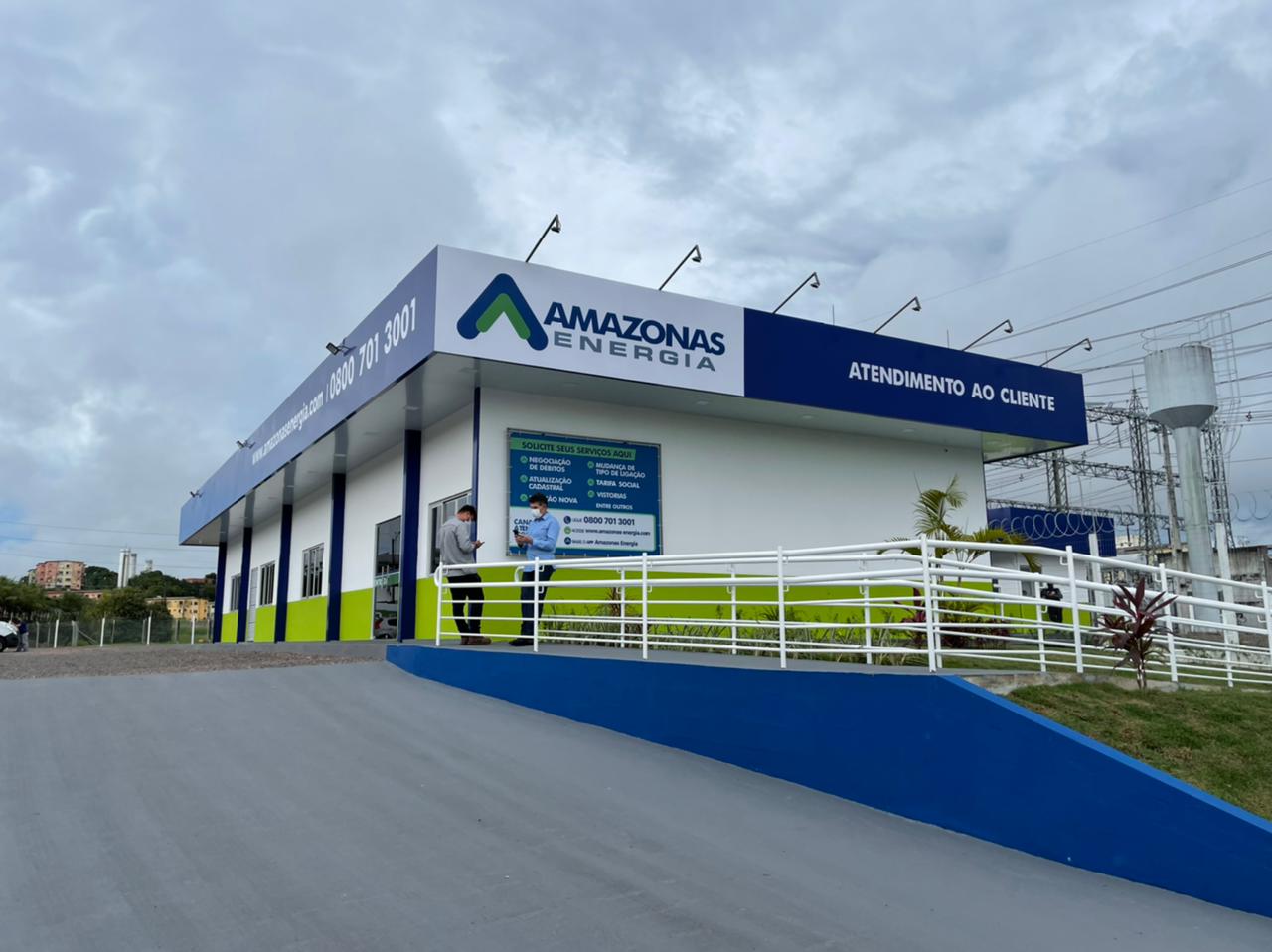 Uma das lojas de atendimento da Amazonas Energia em Manaus.