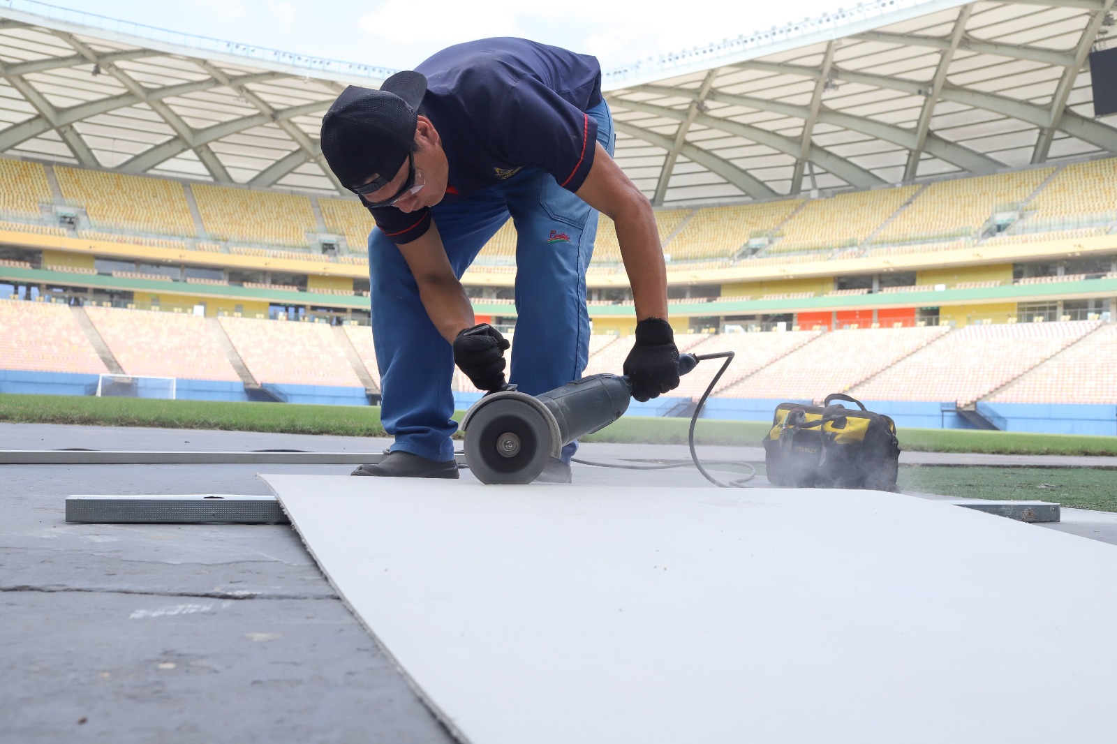 Arena Amazonas é preparada para receber a temporada futebol 2024