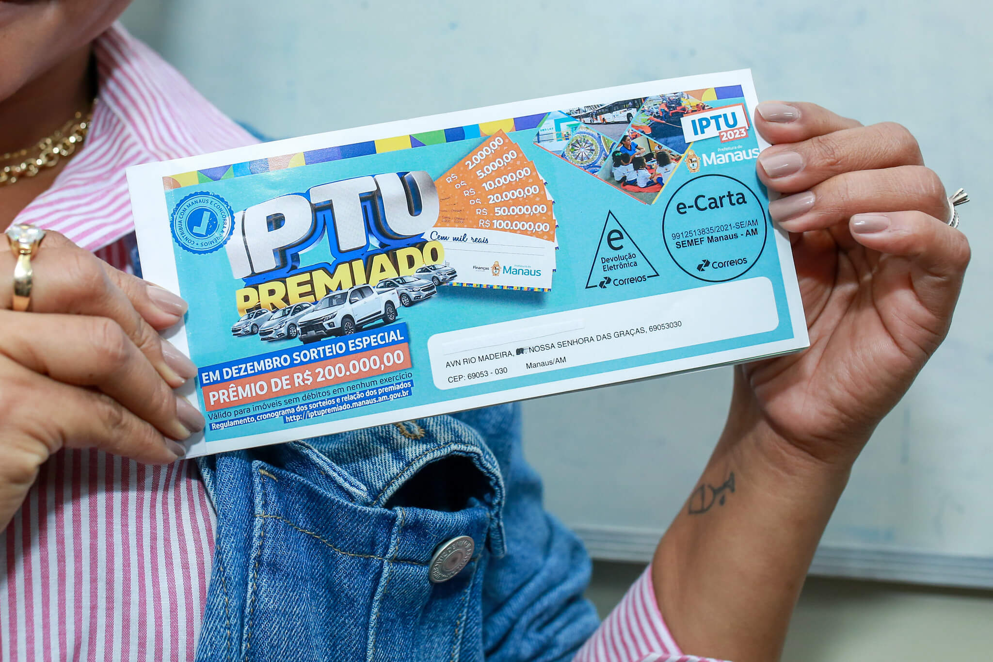 'IPTU Premiado', projeto de sorteio de prêmios a contribuintes que pagam em dia, será mantido.