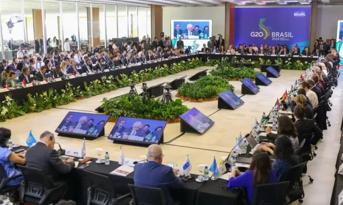 Brasil presidirá o G20 pela primeira vez em 2024 e terá como prioridades a inclusão social, a sustentabilidade e a reforma da governança global.