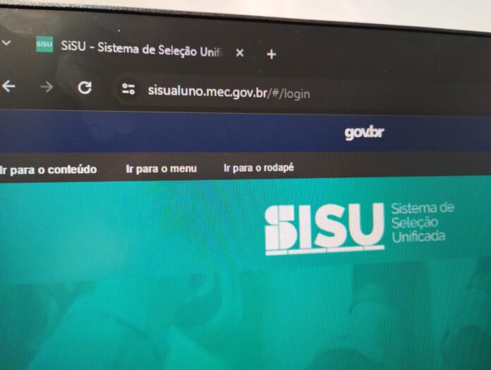 Inscrições para o Sisu são realizadas por meio do site oficial do programa, ligado ao gov.br.