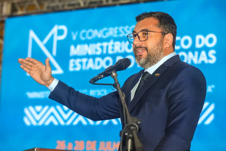 Wilson Lima tem comunicado com maior frequência aos seus aliados que só irá abordar a sucessão municipal em Manaus no mês de julho.