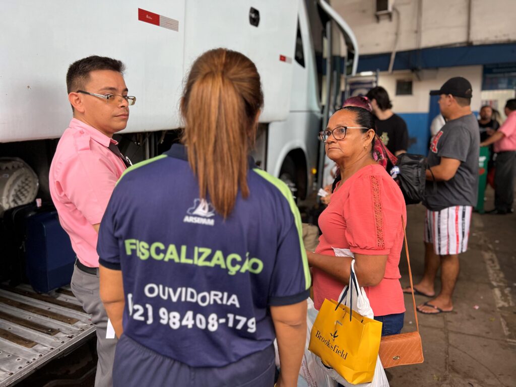 Fiscal de transporte da Arsepam.
