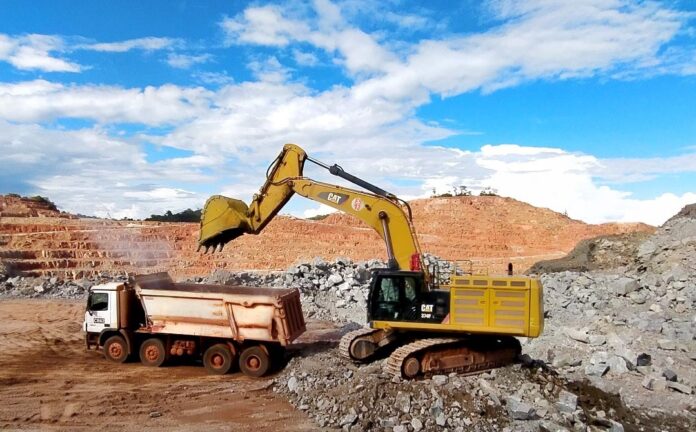 Mineração no município de Presidente Figueiredo.