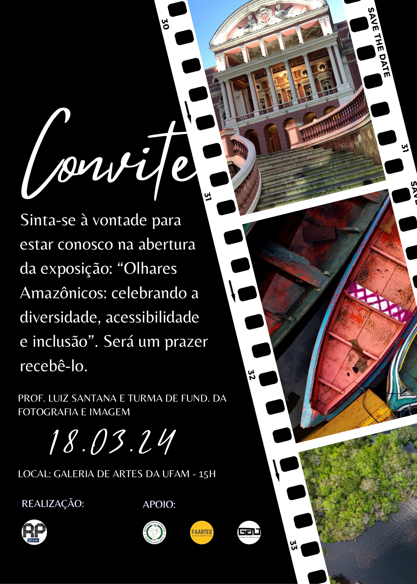 Na segunda-feira acontece a abertura da exposição fotográfica: “Olhares Amazônicos: celebrando a diversidade, acessibilidade e inclusão”