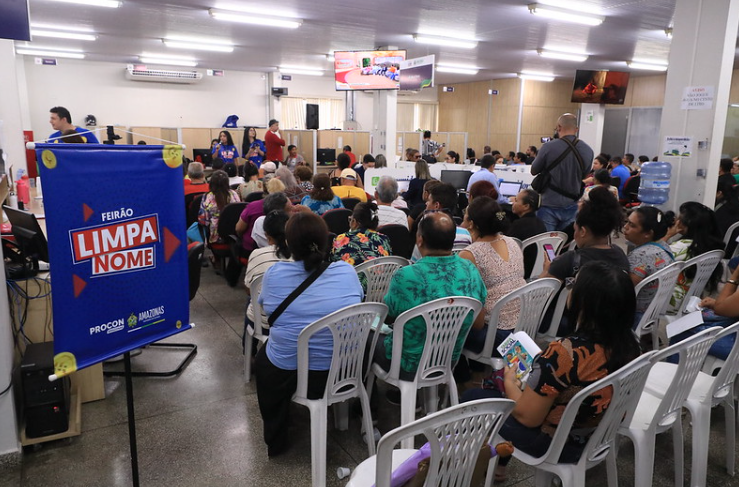 Feirão Limpa Nome beneficia mais de 2500 pessoas no AM