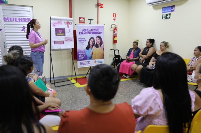 Abertura do ‘Março Lilás’, campanha de prevenção do câncer do colo do útero.