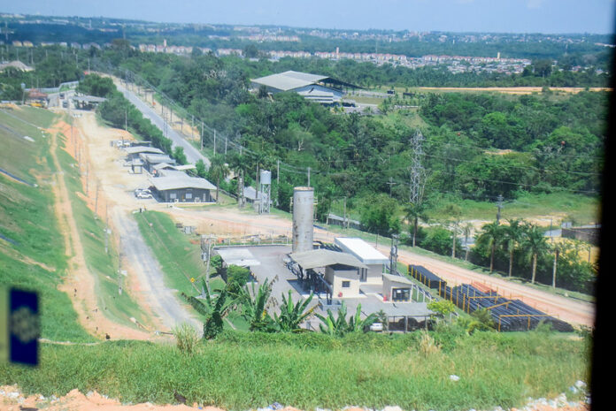 Aterro municipal de Manaus.