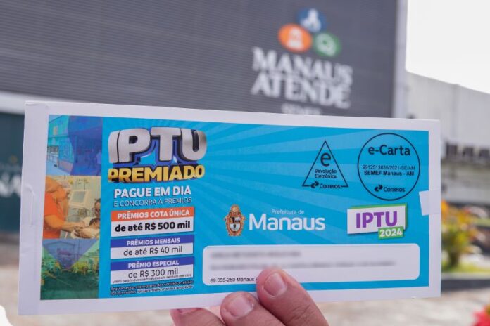 Segunda parcela do IPTU vence nessa segunda feira 15