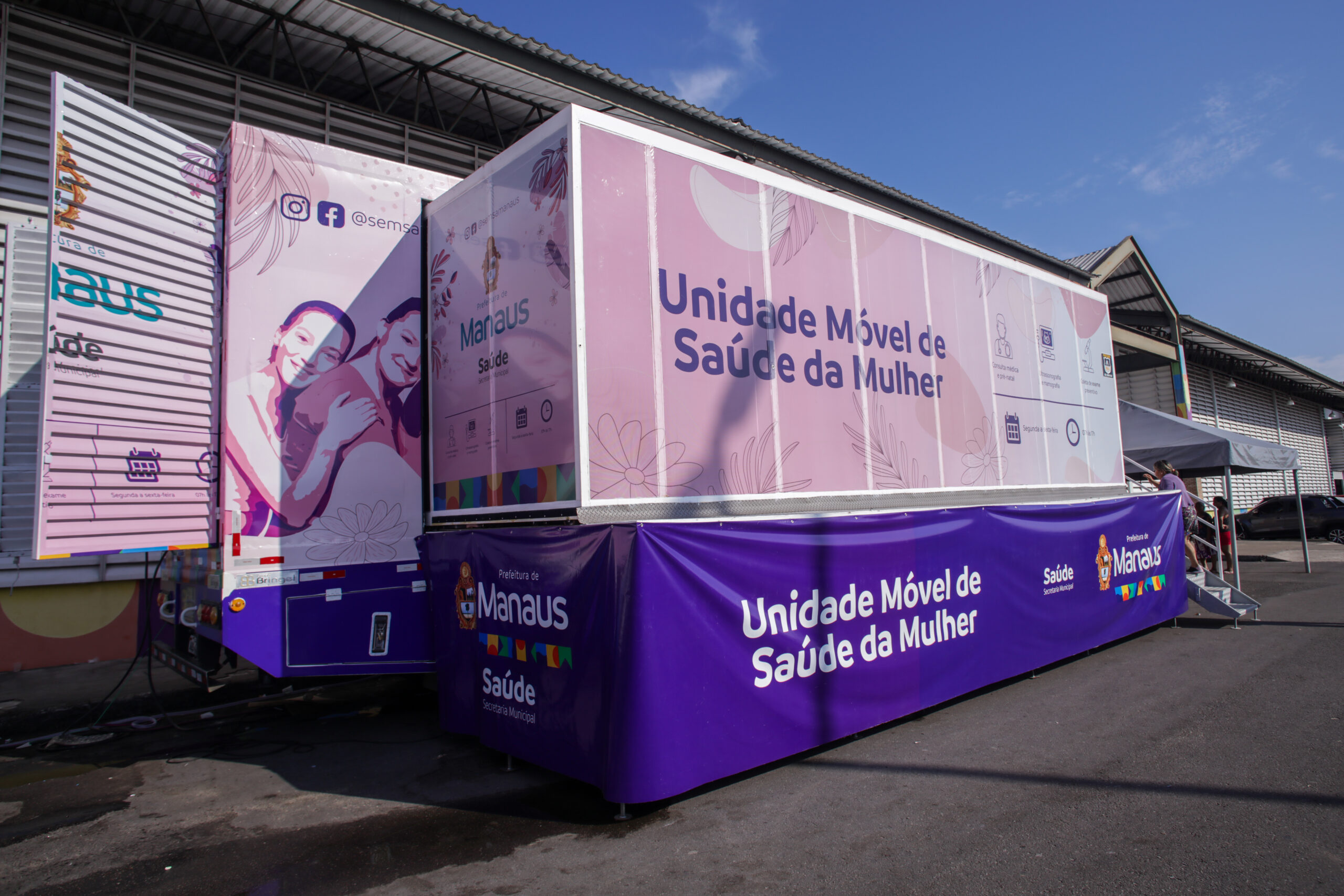 carreta da mulher - unidade móvel de saúde. veja endereços