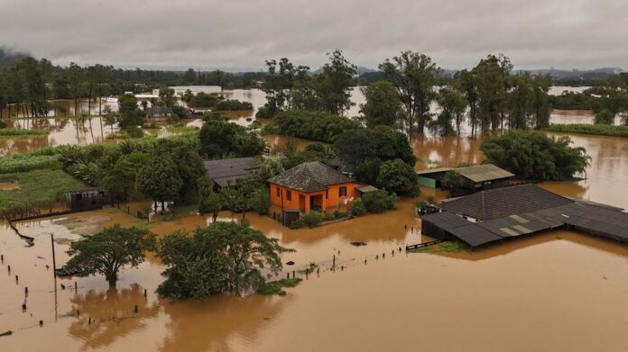 Até o dia 6 de maio, 60% dos municípios do RS foram afetados pelas chuvas.