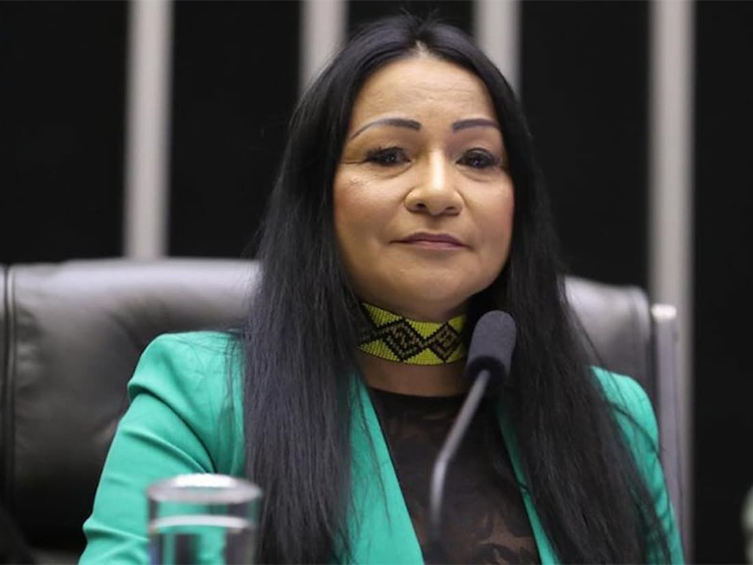 Deputada Silvia Waiãpi foi militar e fez parte do governo de transição de Jair Bolsonaro em 2018.