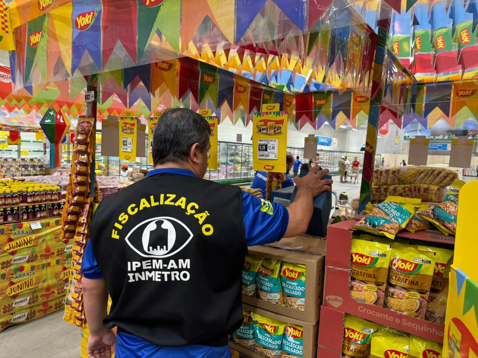 O Ipem-AM reprovou amostras de produtos típicos de festas juninas, comercializados em Manaus.