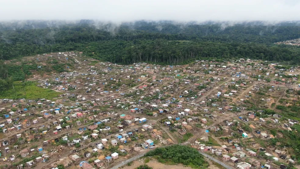 Área dos lotes é onde se encontrava o antigo Monte Horebe.