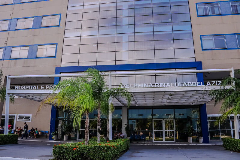 Hospital Delphina Rinaldi Abdel Aziz, na Zona Norte de Manaus.