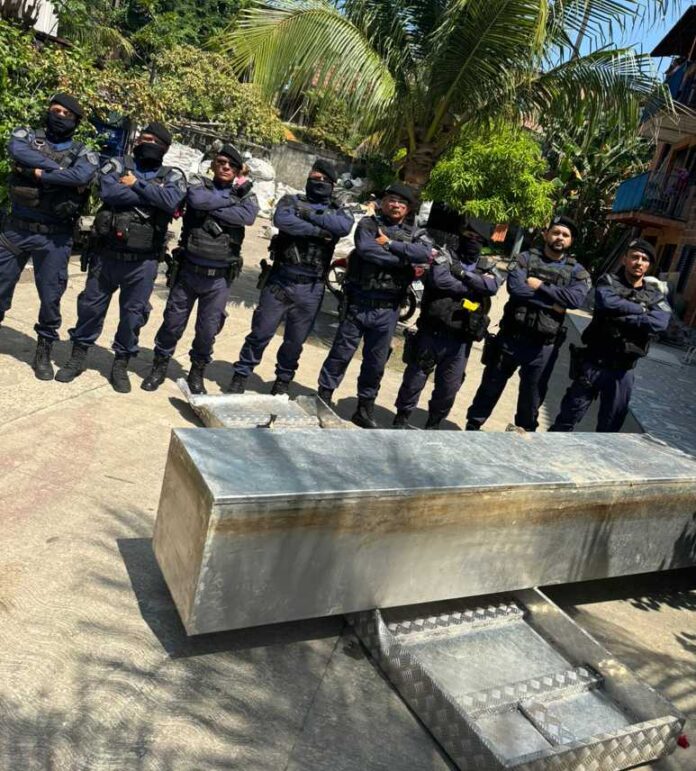 Ecobarreira foi encontrada por agentes da Ronda Ostensiva Municipal (Romu).