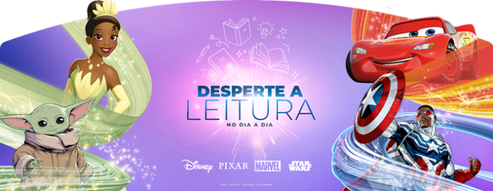 Arte promocional do Festival de Histórias da Disney Brasil.