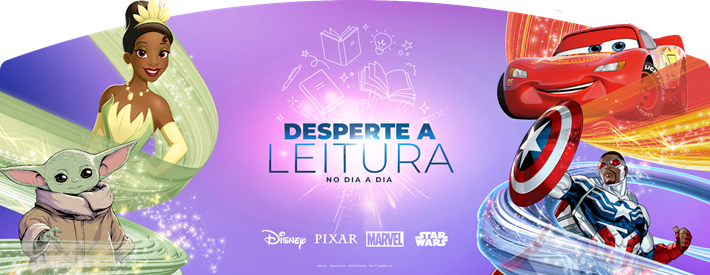Arte promocional do Festival de Histórias da Disney Brasil.