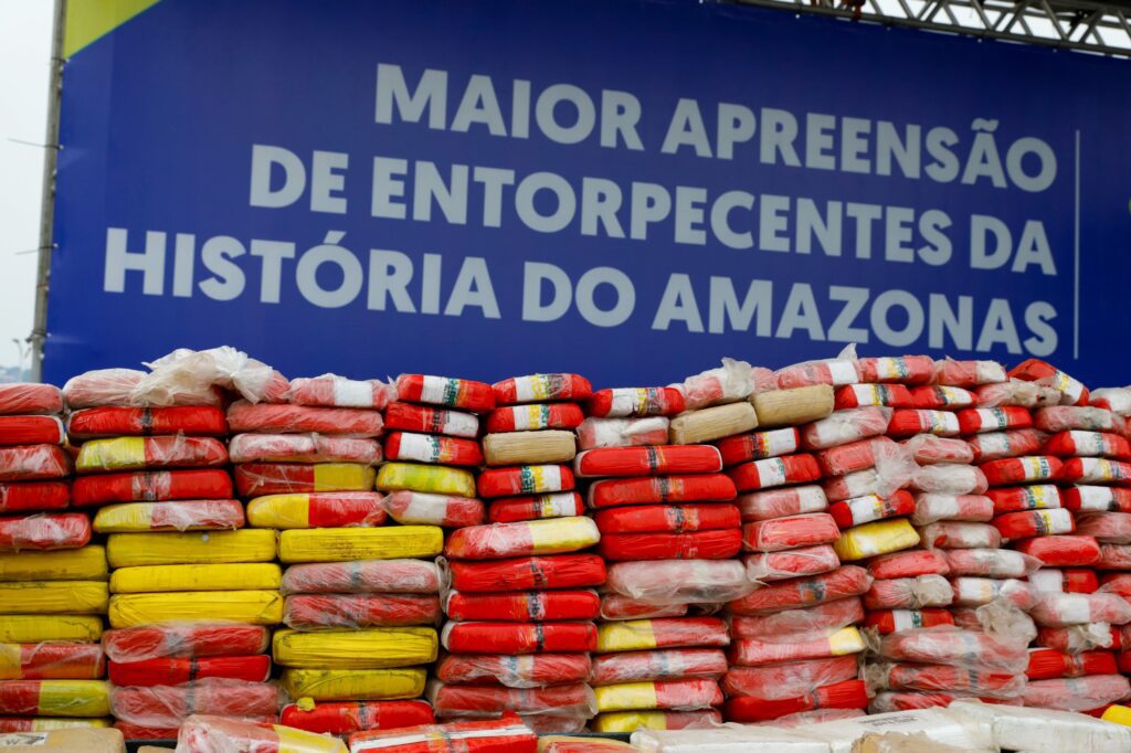 Operação ficou conhecida como 'maior apreensão de entorpecentes da história do Amazonas'. 